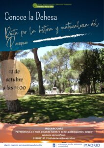 Conoce la Dehesa, ruta por su historia y naturaleza @ CIEA Dehesa de la Villa