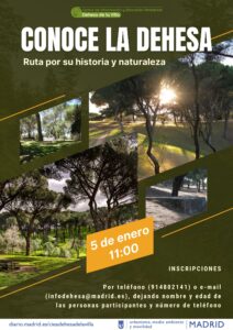 Conoce la Dehesa, ruta por su historia y naturaleza @ CIEA Dehesa de la Villa