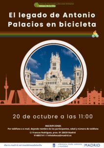 El legado del arquitecto Antonio Palacios en bicicleta @ CIEA Dehesa de la Villa