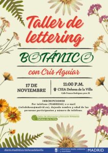 Taller de Lettering Botánico @ CIEA Dehesa de la Villa