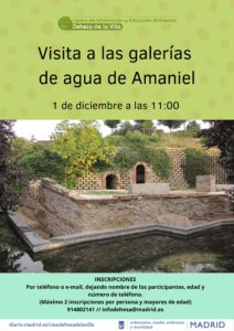 Visita a las galerías de agua de Amaniel @ CIEA DEHESA DE LA VILLA