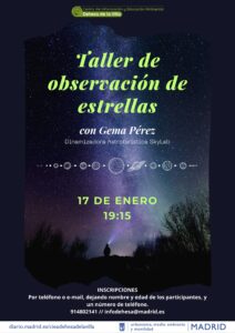 Observación de estrellas en el cielo de invierno @ CIEA Dehesa de la Villa