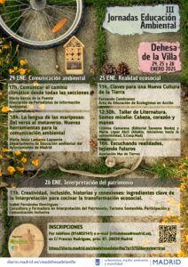 III Jornadas de Educación Ambiental de la Dehesa de la Villa @ CIEA Dehesa de la Villa