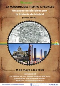 La máquina del tiempo a pedales @ CIEA Dehesa de la Villa