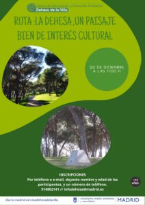 RUTA LA DEHESA UN PAISAJE BIEN DE INTERÉS CULTURAL @ CIEA Dehesa de la Villa