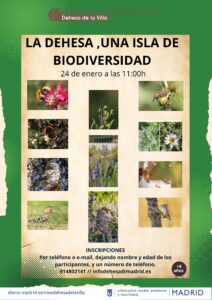 LA DEHESA DE LA VILLA UNA ISLA DE BIODIVERSIDAD @ CIEA Dehesa de la Villa
