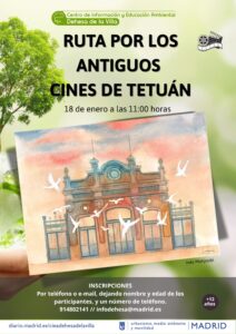 LA DEHESA DE CINE.RUTA POR LOS ANTIGUOS CINES DE TETUÁN @ CIEA Dehesa de la Villa