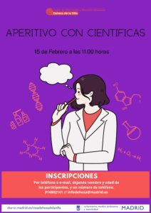 APERITIVO CON CIENTÍFICAS. DIA INTERNACIONAL DE LA MUJER Y LA NIÑA EN LA CIENCIA @ CIEA Dehesa de la Villa