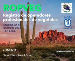 Charla-Taller: ROPVEG registro de operadores profesionales de vegetales @ CIEA El Huerto del Retiro