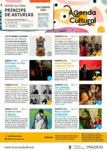 agenda cultural Centro Cultural Príncipe de Asturias