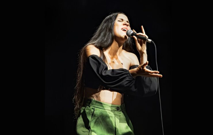 Cantante del Festival de Jazz de Ciudad Lineal