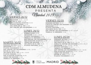 Cartel Navidad CDM Almudena