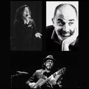 El trío formado por Marina Ferrer, Amaro González de Mesa y Sergio Fulqueris ofrecerá un repertorio de chotis, zarzuelas y pasodobles.