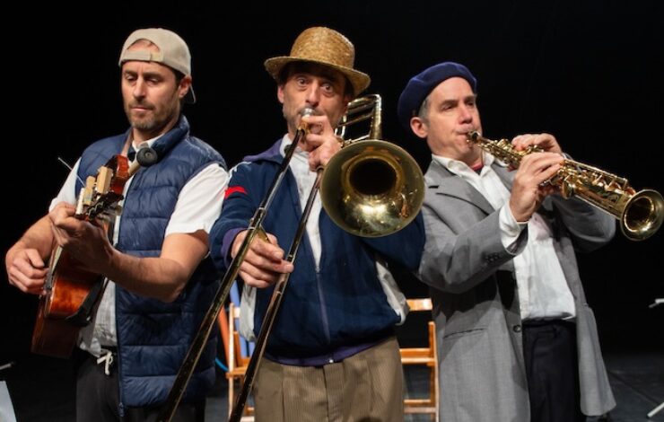 La compañía 3 Notas ofrece el espectáculo musical infantil 'Allegro ma non troppo'