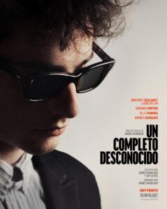 Cartel de película 'Un completo desconocido'. Cine de Verano de Ciudad Lineal.
