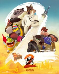 Cartel de película 'Los tipos malos 2'. Cine de Verano de Ciudad Lineal
