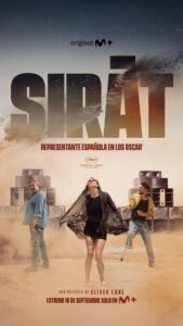 Cartel de película 'Sirat'. Cine de Verano de Ciudad Lineal