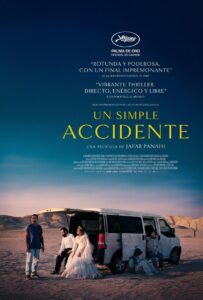 Cartel de película 'Un simple accidente'. Cine de Verano de Ciudad Lineal