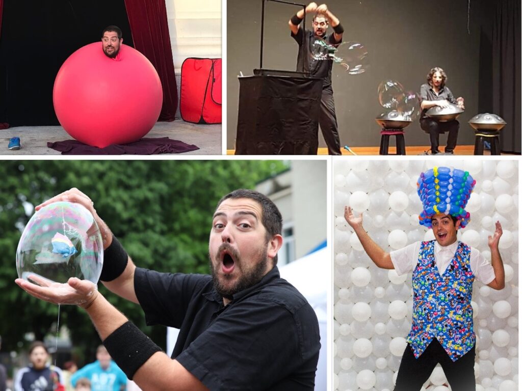 GlobusClown presenta 'Pomphang' en el Auditorio Carmen Laforet