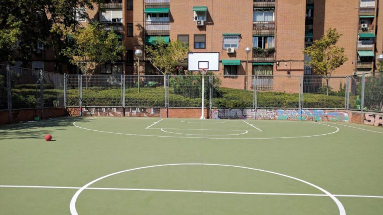 Así son las nuevas canchas deportivas de presupuestos participativos de