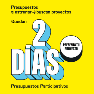 Quedan 2 días para presentar tu proyecto en los Presupuestos Participativos de Madrid 