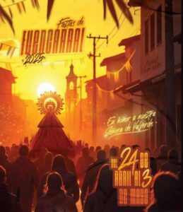 Cartel de fiestas de Fuencarral 2025 en honor a Nuestra Señora de Valverde