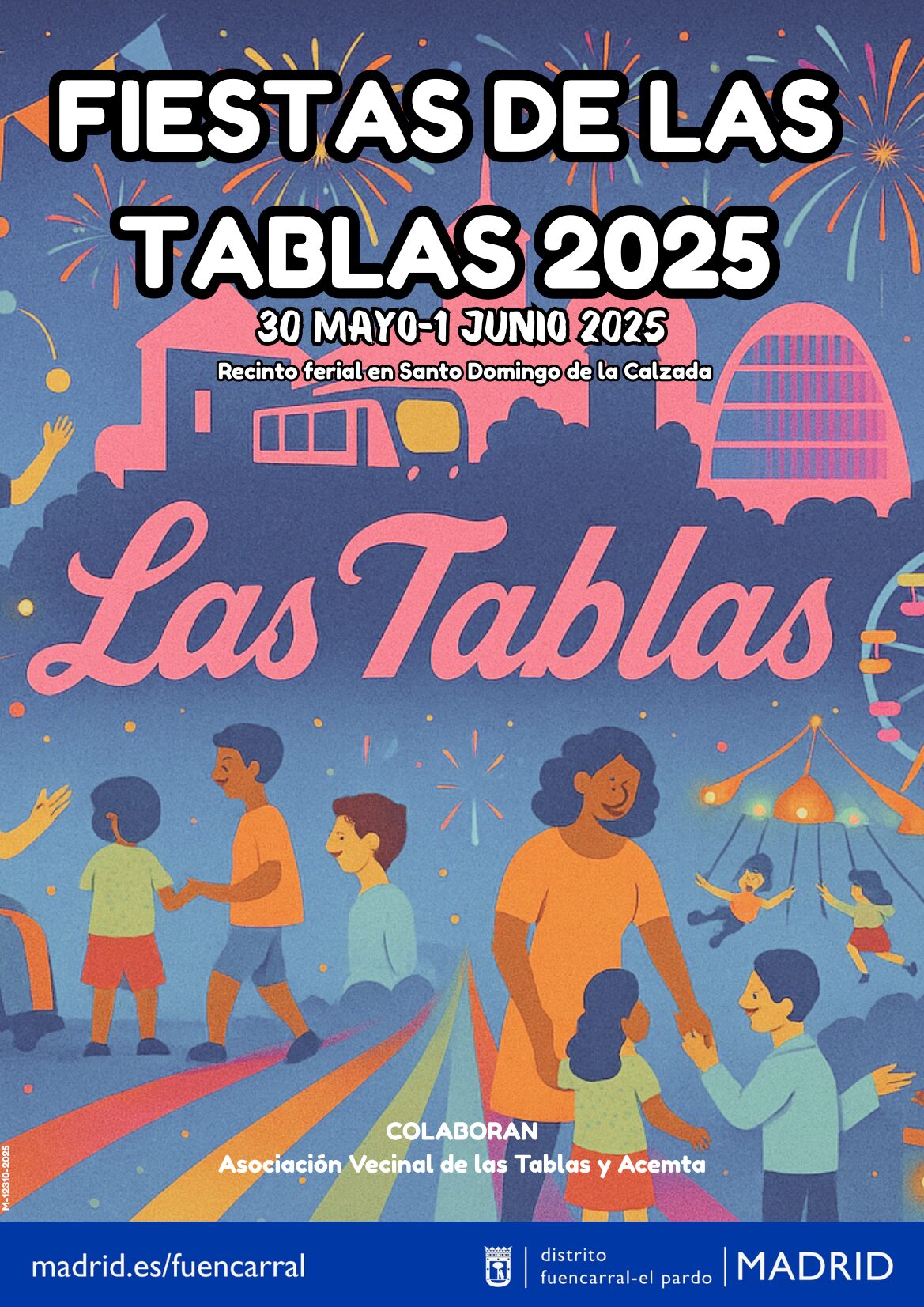 Cartel Fiestas de Las Tablas