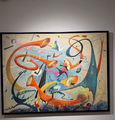 Obra de la exposición 'Universos compartidos'