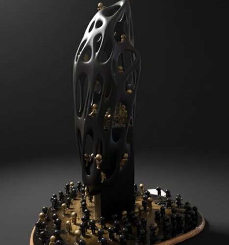 Obra de la exposición 'Universos compartidos'