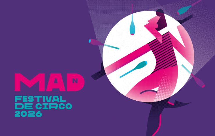Recorte del cartel del Festival Internacional de Circo MADn 2026