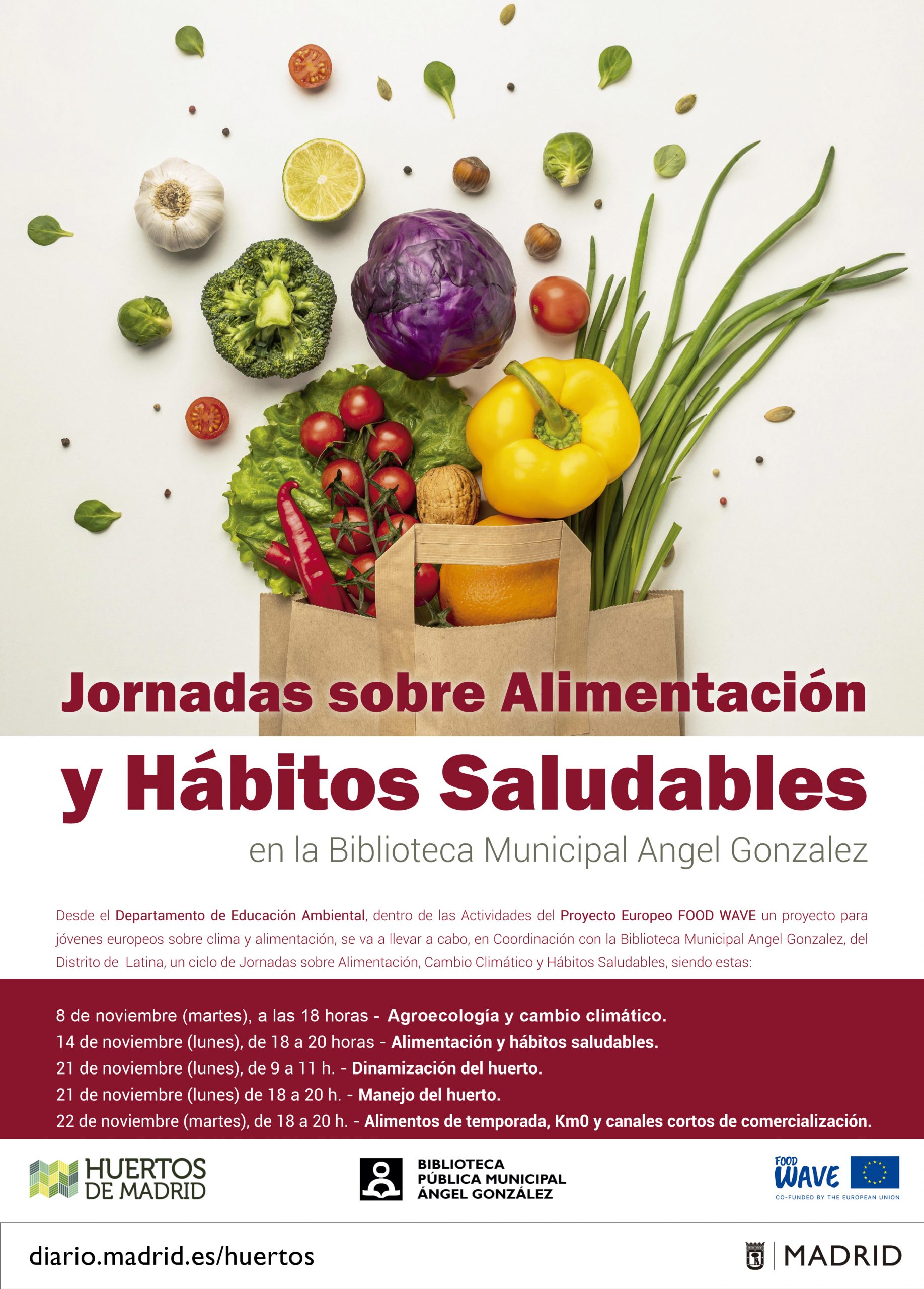 Jornadas Sobre Alimentación Y Hábitos Saludables Huertos De Madrid 4392