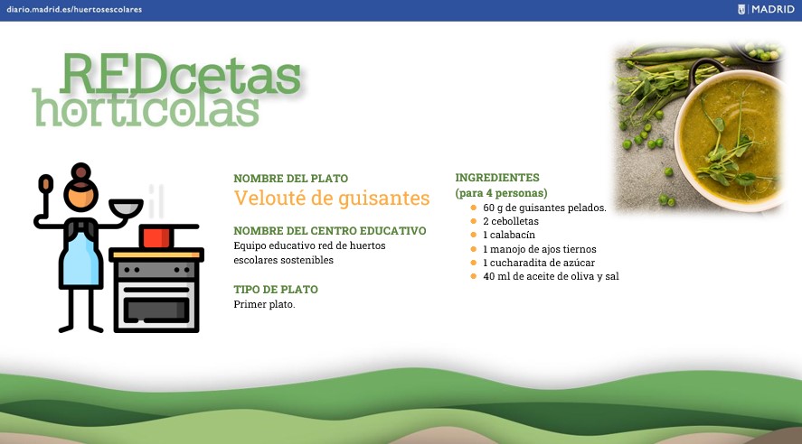 La hortaliza del mes de mayo en la Red de Huertos Escolares Sostenibles de Madrid