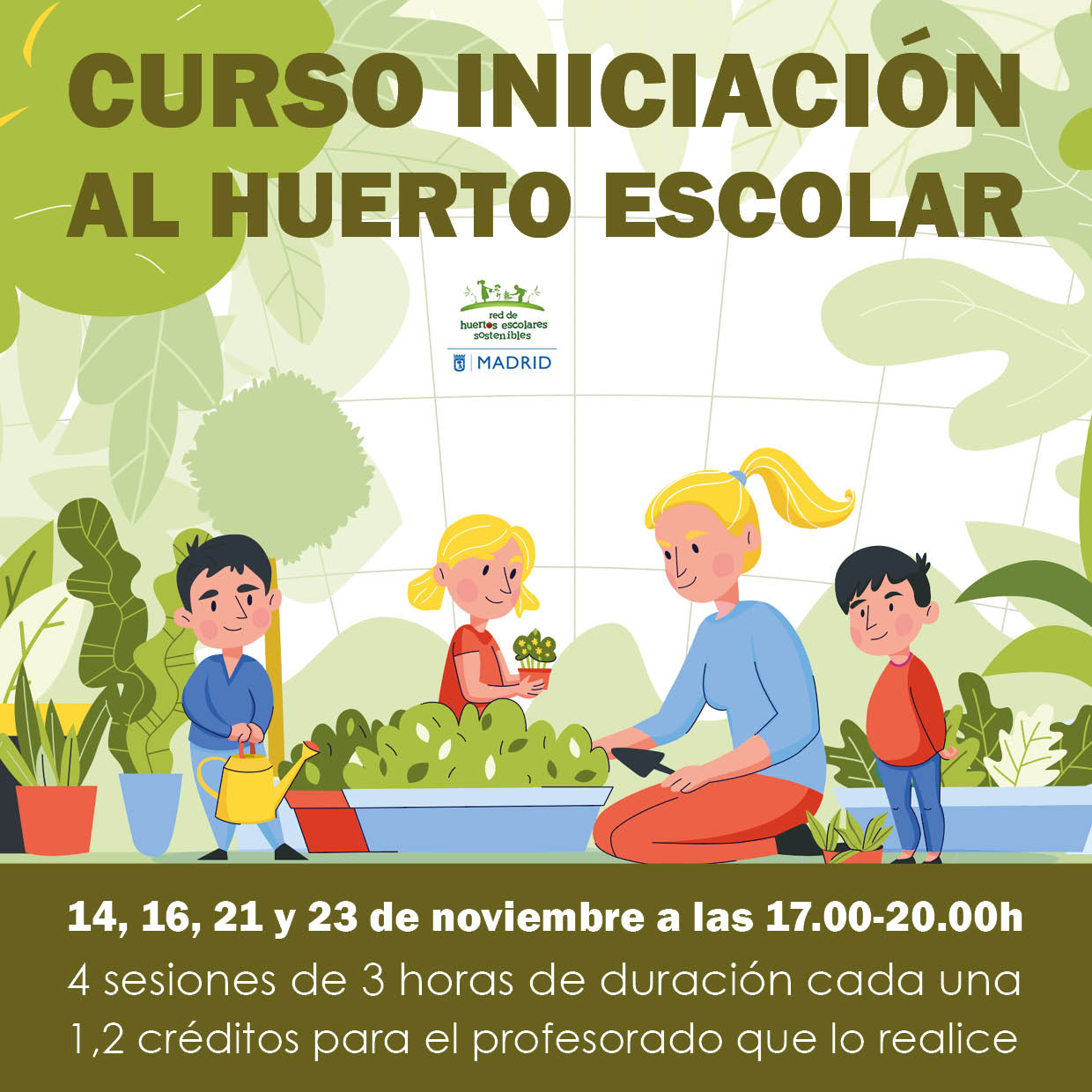 2ª Edición Del Curso De Iniciación Al Huerto Escolar Noviembre 2023 Huertos Escolares 6755