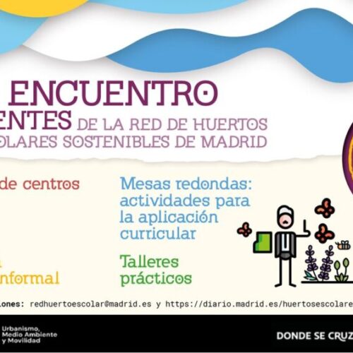Imagen del sexto encuentro de docentes la red de huertos escolares