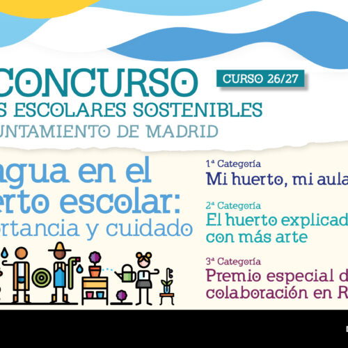 X Concurso de Huertos Escolares Sostenibles