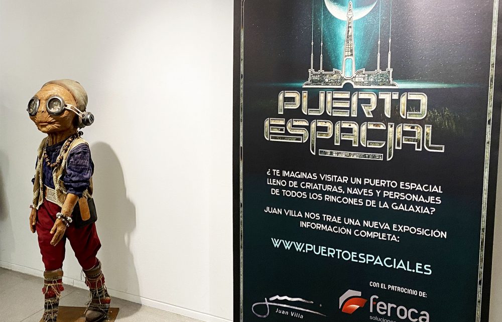 Muestra Puerto Espacial de Juan Villa en el Auditorio Paco de Lucía. Distrito Latina