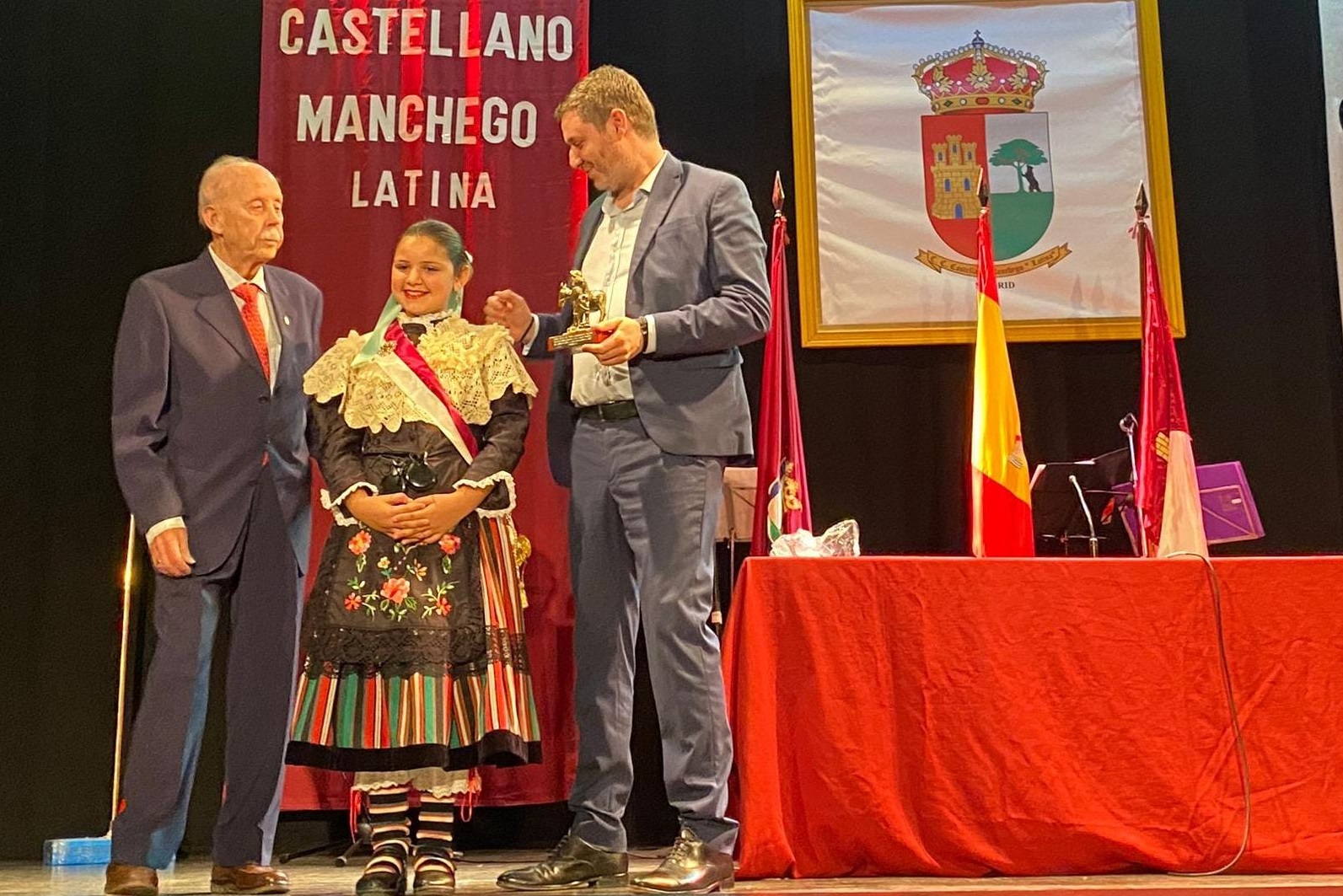 Alberto González, concejal de Latina en la semana cultural de Centro Cultural Castellano Manchego 2023