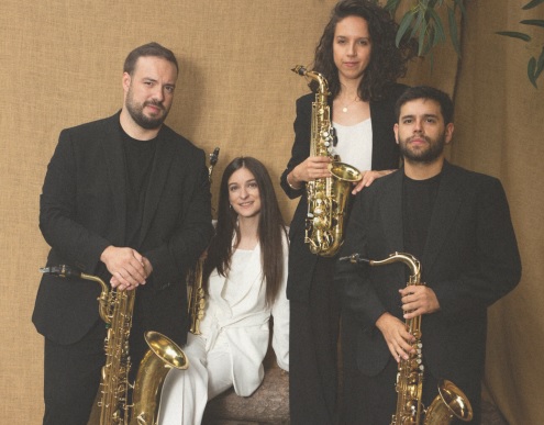 El cuarteto de saxofones Rhea Quartet