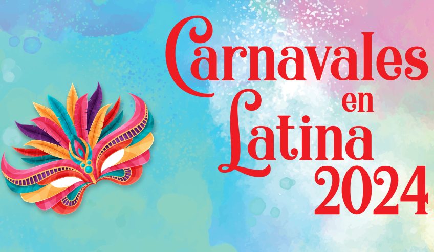 Detalle de la gráfica del Cartel de Carnavales de Latina 2024