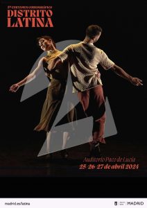Cartel del II Certamen de Coreografía de Danza Española con Argumento del Distrito de Latina
