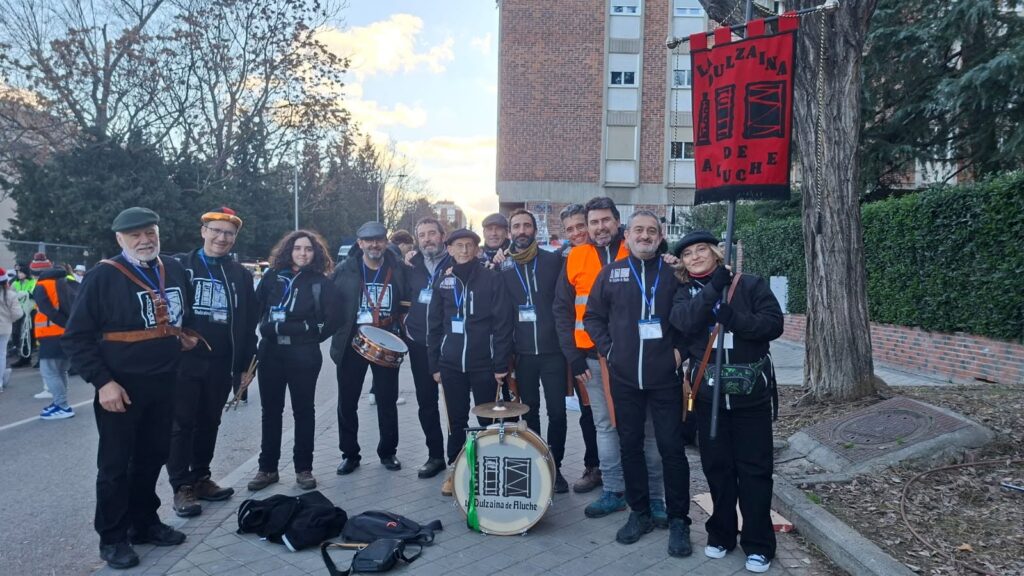 La agrupación La Dulzaina de Aluche