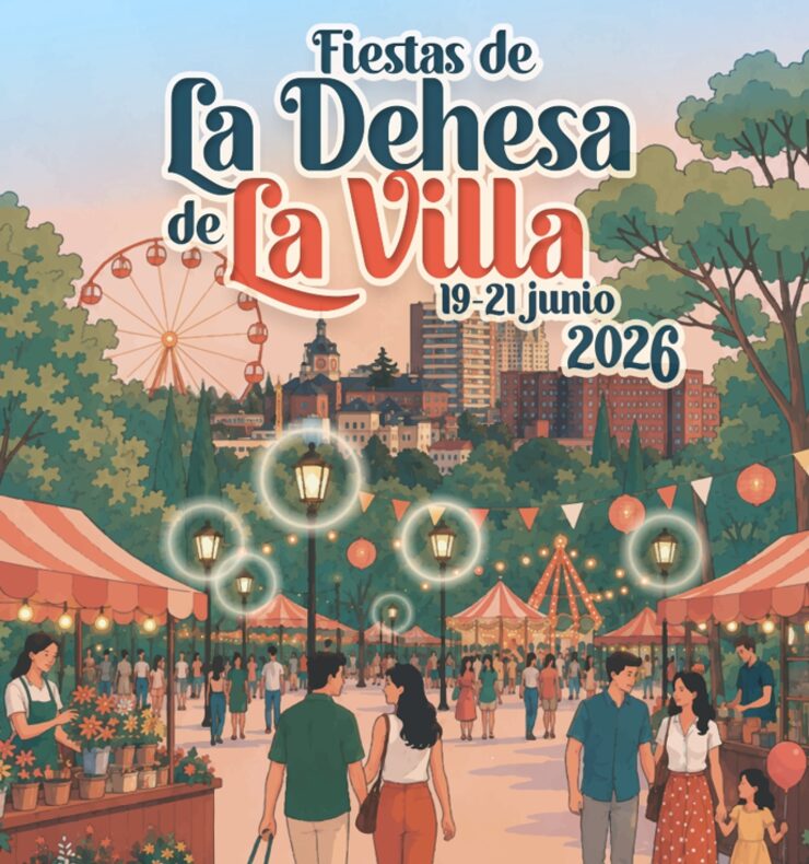 Cartel Fiestas Dehesa de la Villa 2026