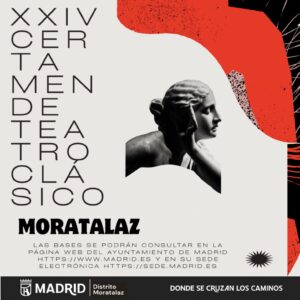 Cartel XXIV Certamen de Teatro Clásico de Moratalaz