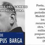 Corpus Barga sustituye a Gobernador Carlos Ruiz en el callejero de Madrid