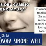 Filósofa Simone Weil sustituye a la calle Héroes del Alcázar