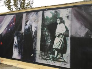 Un mural en homenaje a Robert Capa