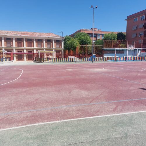 Obras en colegios de Puente de Vallecas
