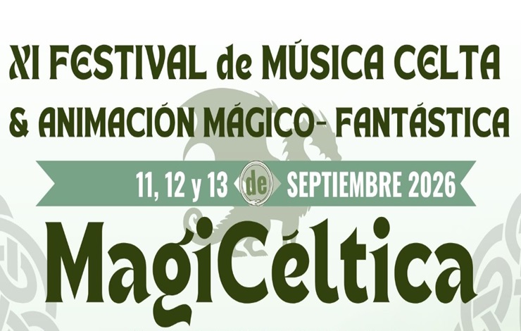 Cabecera del cartel de MagiCéltica