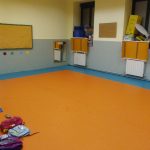 CEIP San Isidoro. Renovación del suelo en aula de infantil