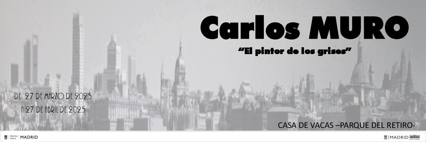 Cartel exposición Carlos Muro